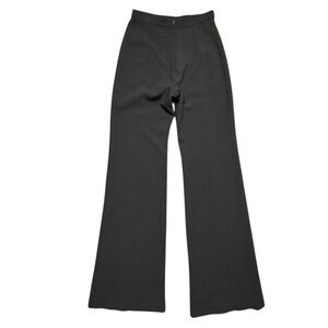 Black Halo Isabella Wide Leg Pant Womens Size 10 Black NWT High Rise Long Inseam